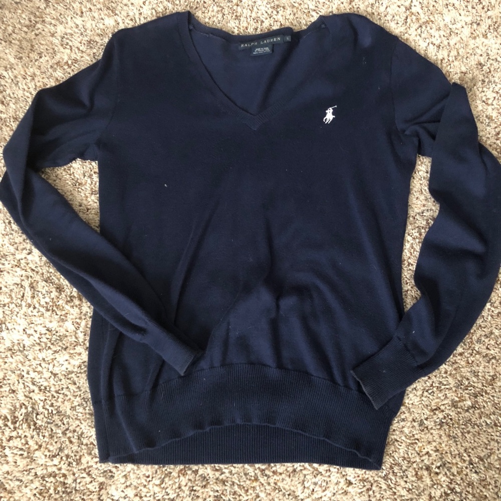Navy Sweater
